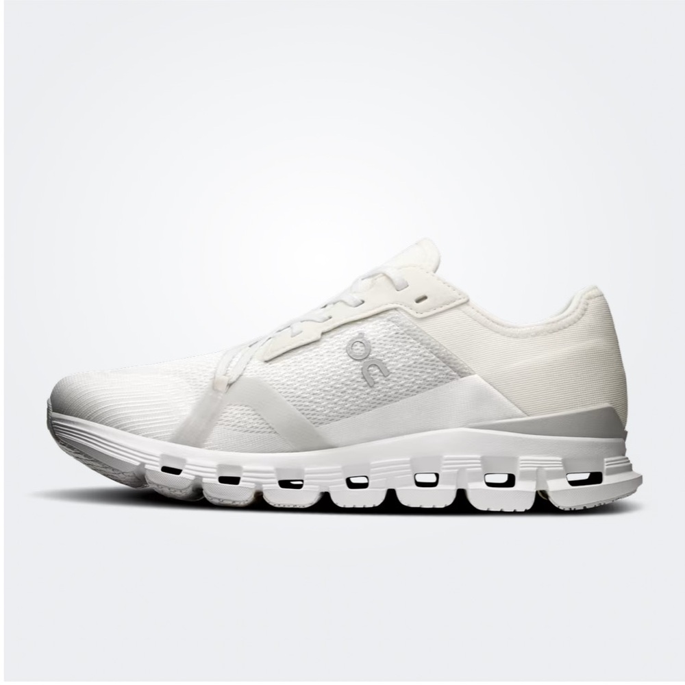 ON Cloud X 4 AD Athletic Shoe women 
$160 size 7.5 gently used
Color:White/ Wolf - Picture 2 of 16